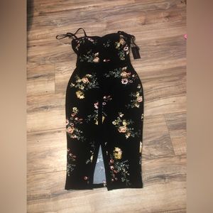 Black girl material dress